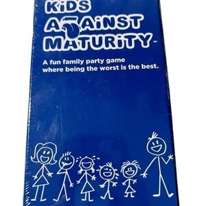 Kids Against Maturity A Fun Party Card Game for Kids and Families NEW & SEALED